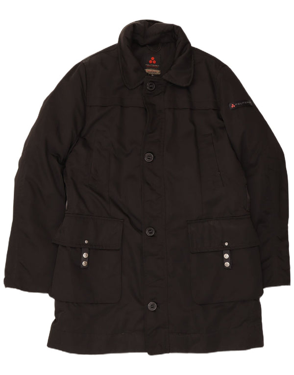 Jachetă de vânt pentru bărbați PEUTEREY UK 42 XL Poliester negru