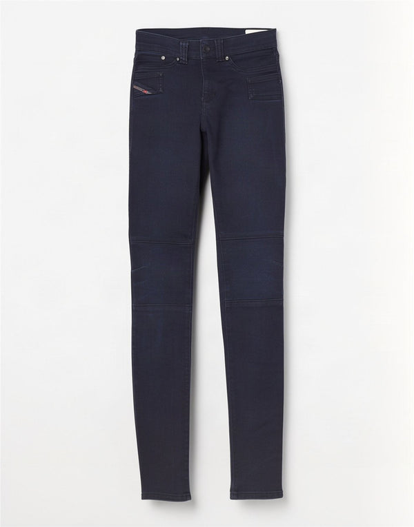 Blugi skinny pentru femei Diesel W27 L32 Bumbac bleumarin
