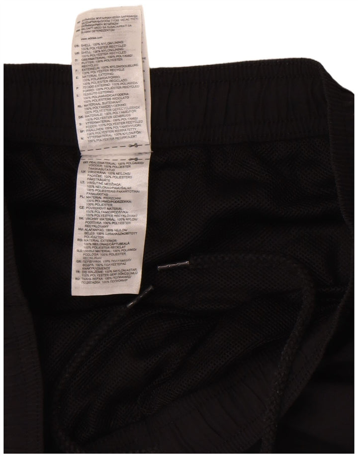 Pantaloni scurți sport ADIDAS pentru bărbați, nailon mic, negru