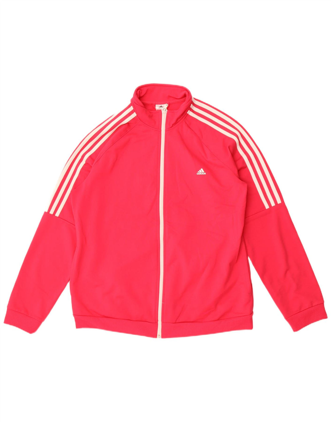Jachetă de trening pentru femei Adidas UK 20/22 XL roz poliester