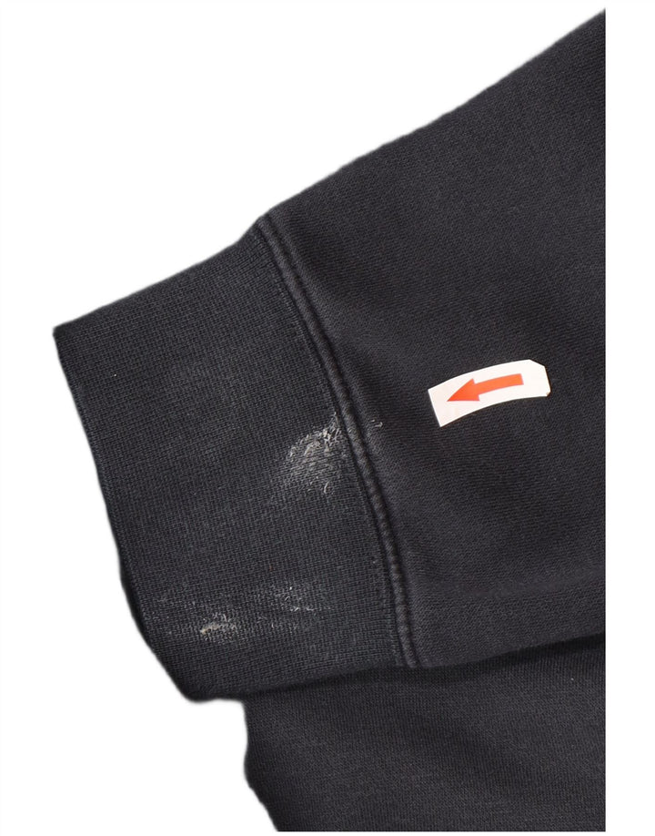 Pulover Nike pentru bărbați, bumbac, albastru bleumarin mediu
