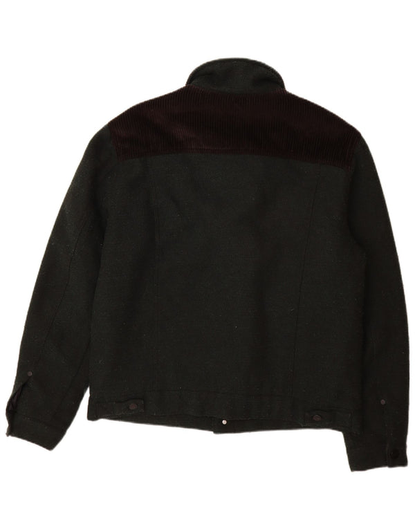 Jachetă Wrangler pentru bărbați, UK 40, mare, verde, color block, poliester