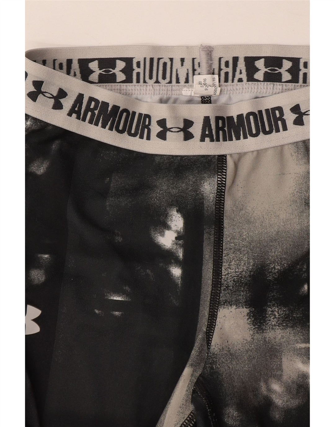 Leggings Capri grafic pentru fete UNDER ARMOUR 7-8 ani, gri Tie Dye