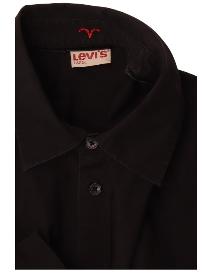 Cămașă pentru bărbați Levi's mare neagră