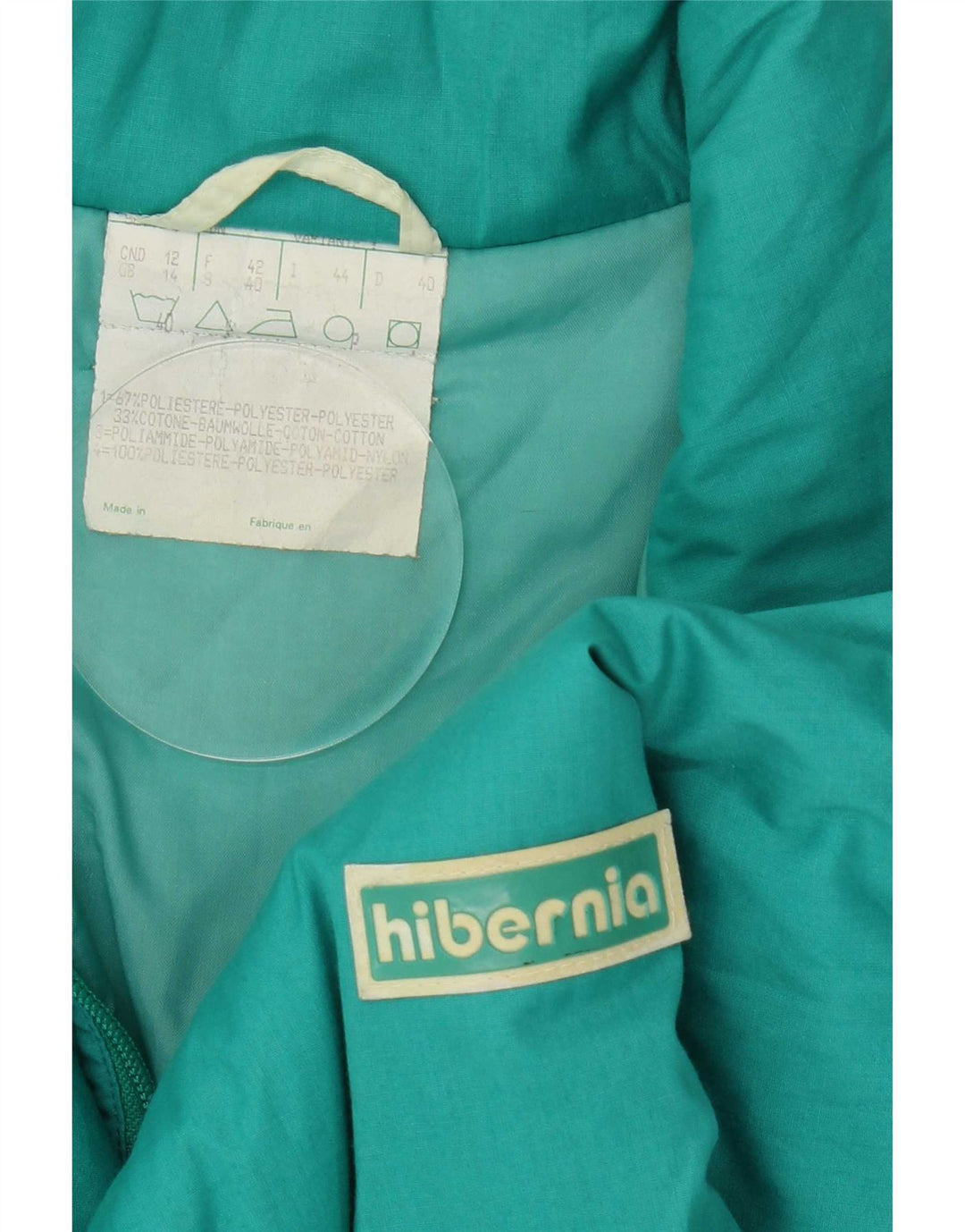 Jachetă de schi supradimensionată pentru femei Hibernia UK 14 Poliester verde mare
