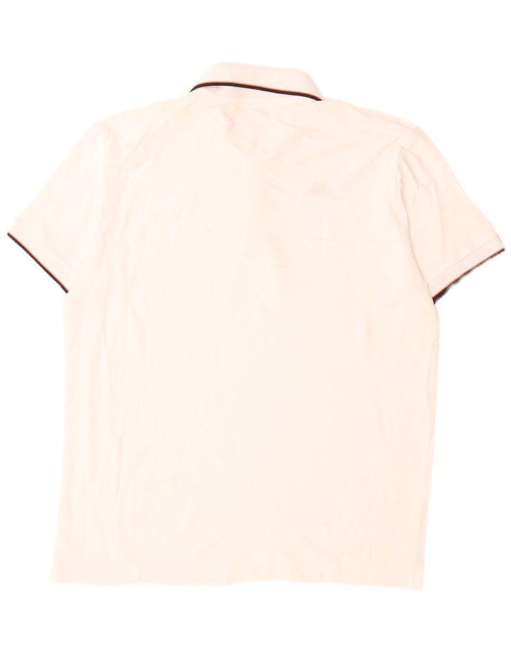 Tricou polo pentru bărbați Kappa XL alb