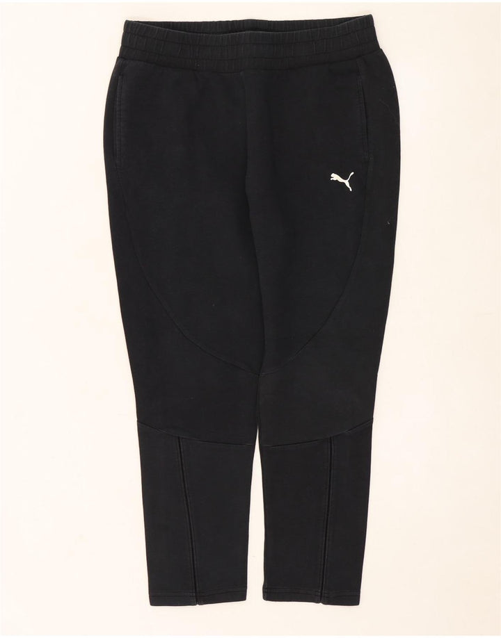 Pantaloni de trening PUMA pentru bărbați, mari, negru, bumbac