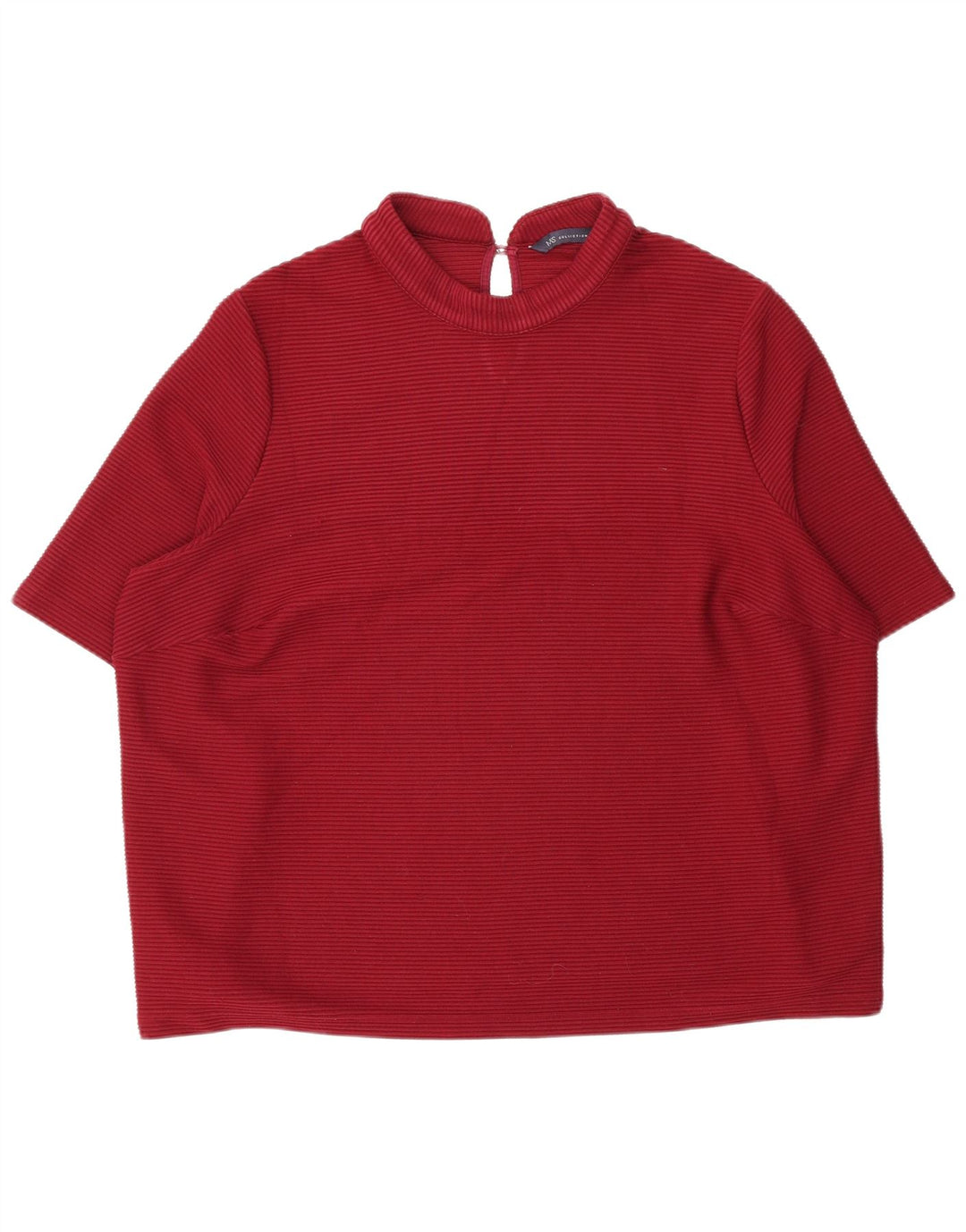Bluză pentru femei Marks & Spencer, Marea Britanie 20 2XL, Poliester Bordeaux