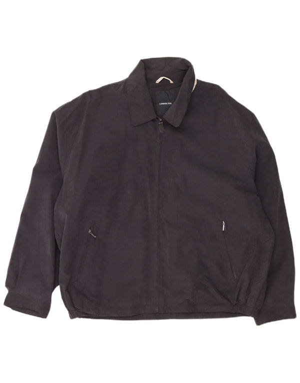 LONDON FOG Jachetă Bomber pentru bărbați UK 44 2XL Bleumarin Poliester