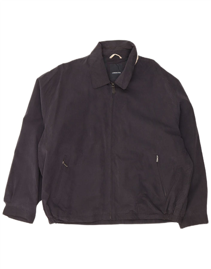 LONDON FOG Jachetă Bomber pentru bărbați UK 44 2XL Bleumarin Poliester