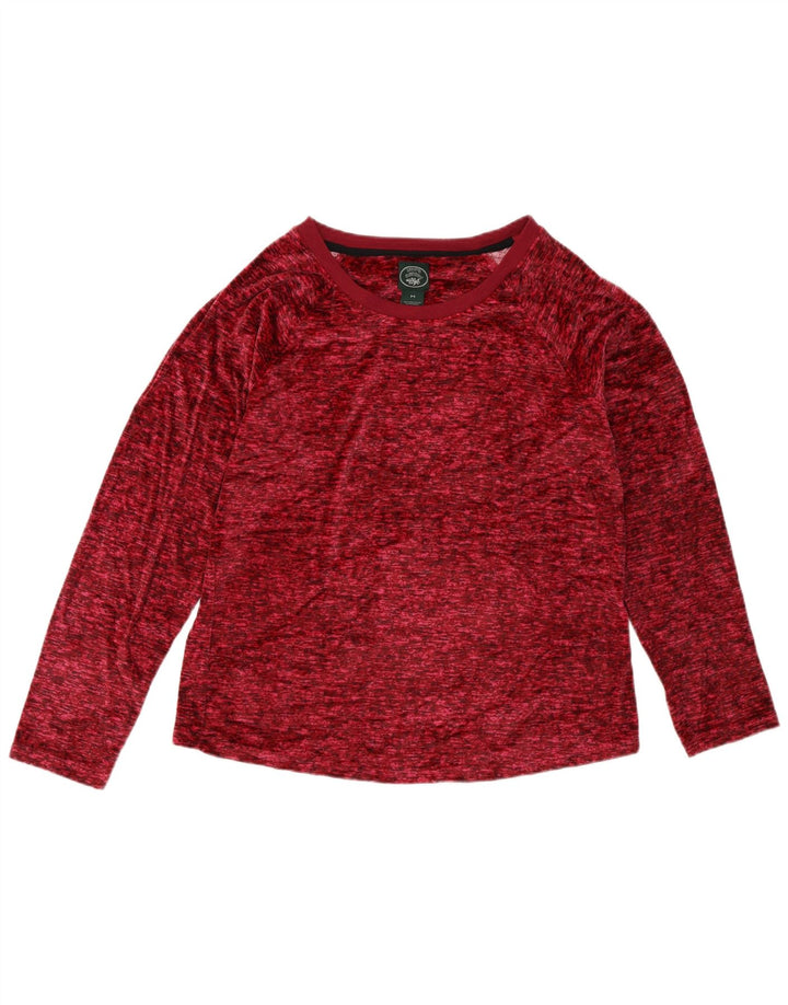 Top pentru femei Laura Ashley cu mânecă lungă UK 14 Poliester roz mediu