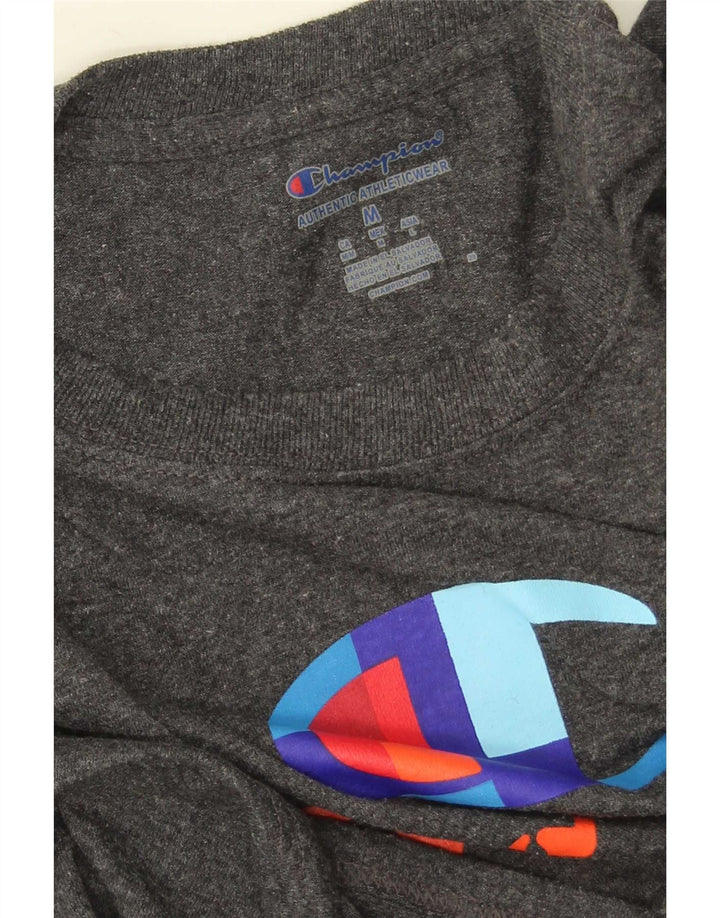 Tricou grafic pentru bărbați Champion Top Medium Gri