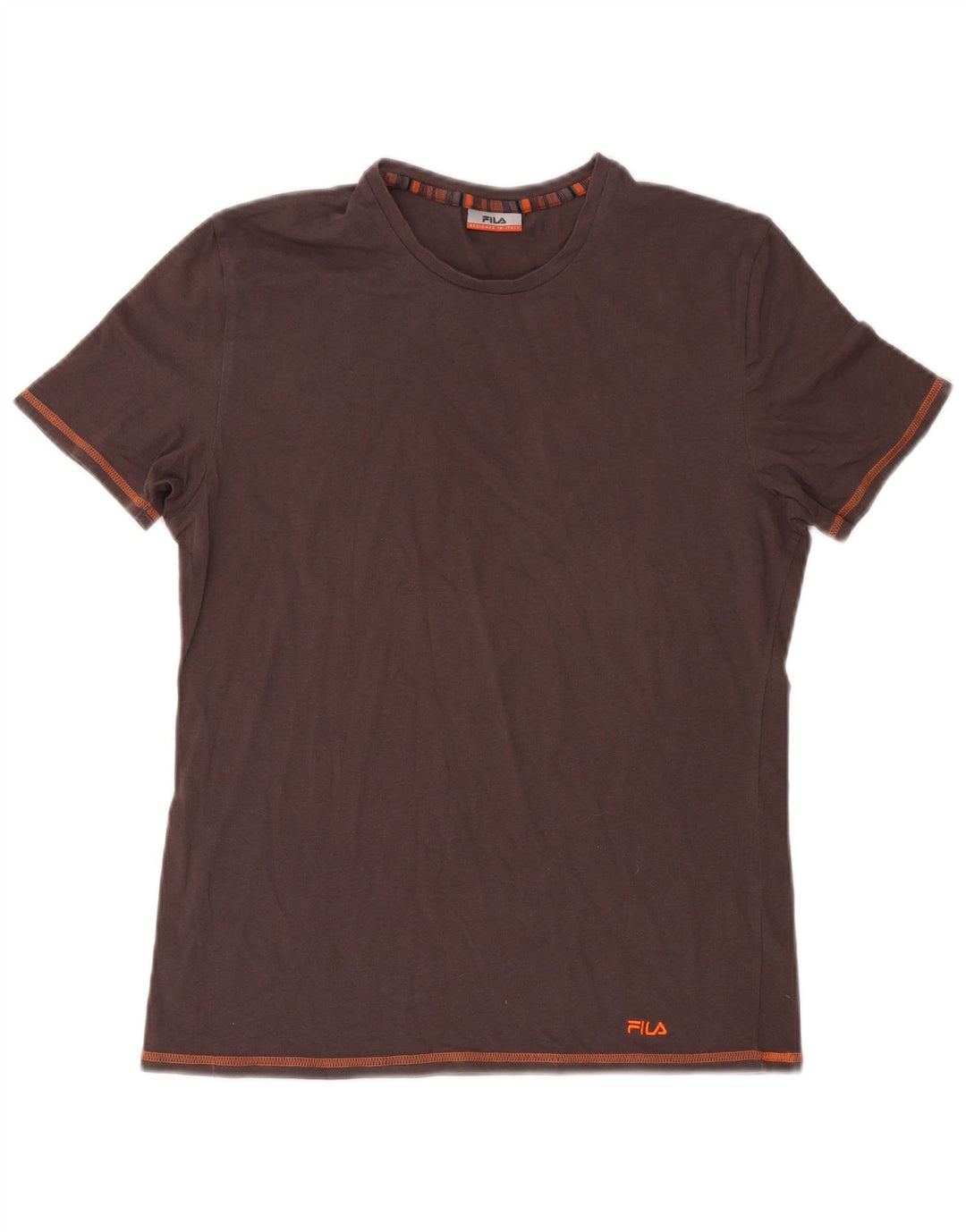 Tricou pentru femei Fila Top UK 14 Medium Brown Bumbac