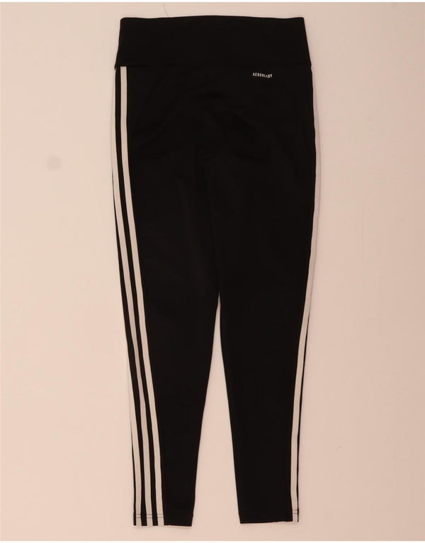 Leggings Aeroready ADIDAS pentru femei UK 12/14 Poliester mediu negru