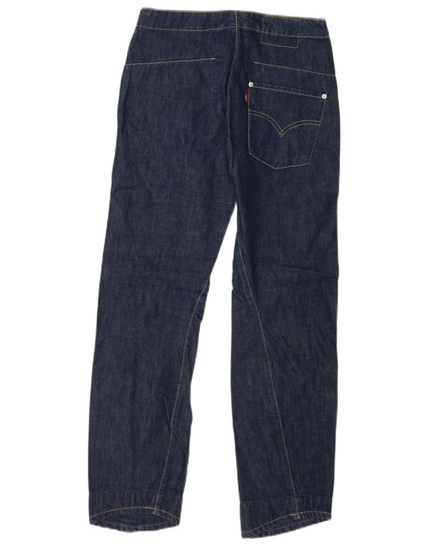 Blugi drepti pentru bărbați Levi's W29 L32 Bumbac bleumarin