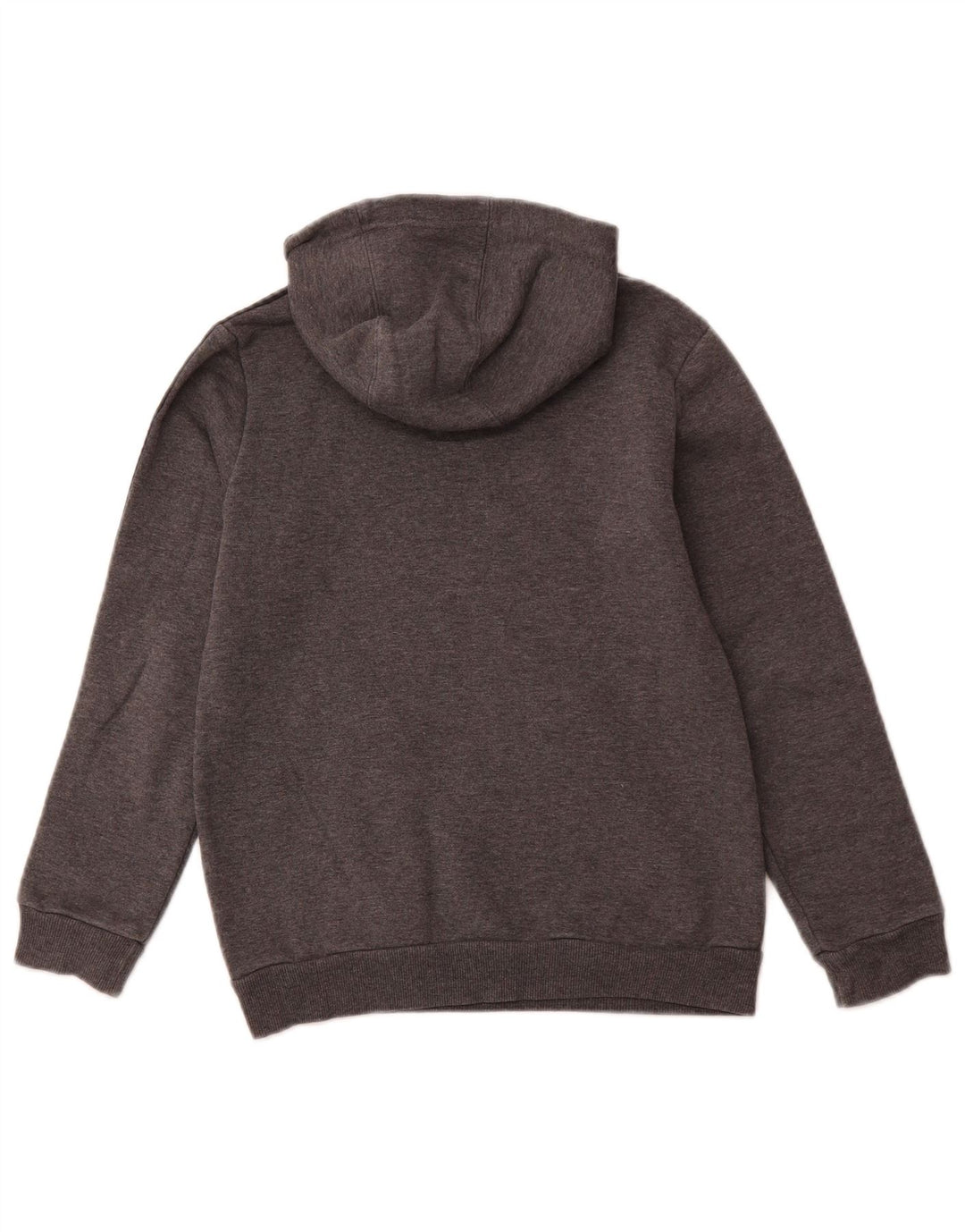 Pulover ADIDAS pentru băieți, cu glugă, 9-10 ani, gri bumbac