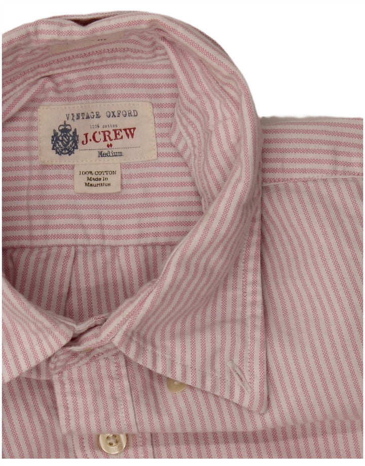 Cămașă pentru bărbați J. Crew, bumbac cu dungi roz mediu