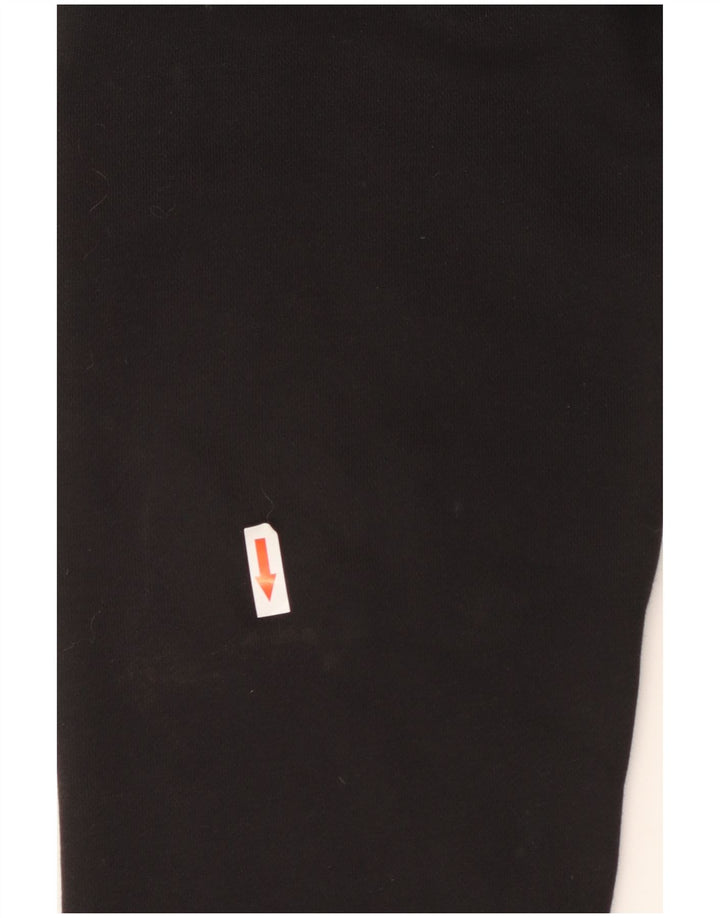 Pulover NIKE pentru bărbați, bumbac mare, negru