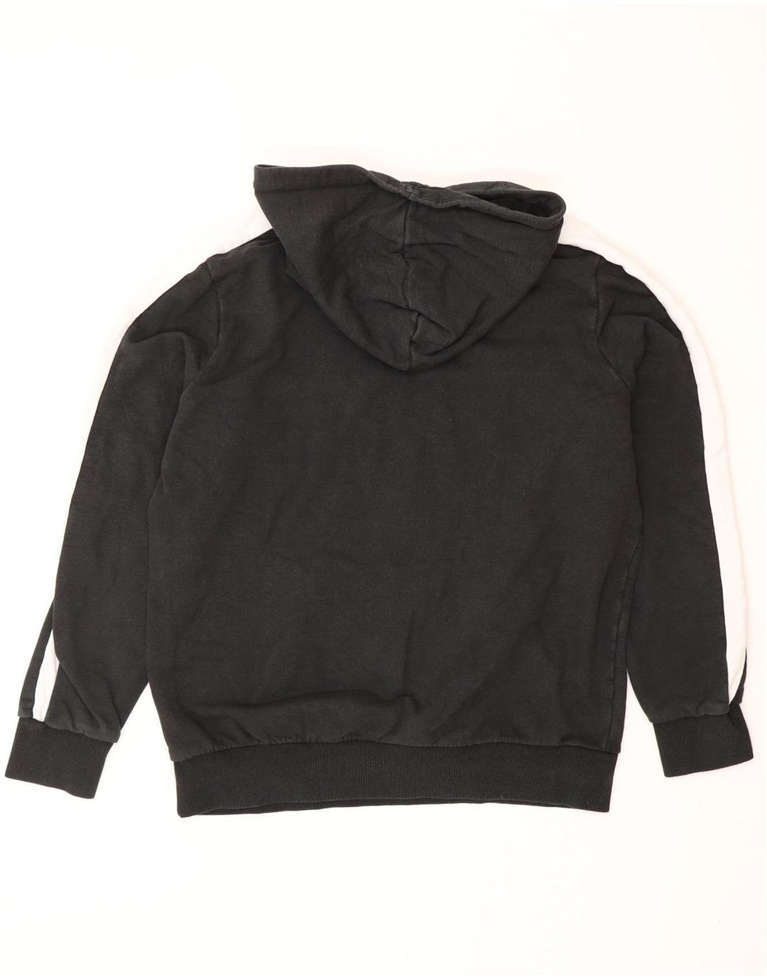 Pulover PUMA pentru bărbați, bumbac color block, mediu negru