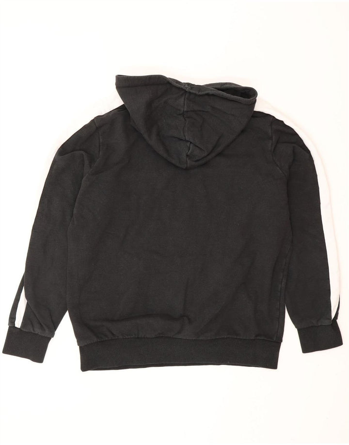Pulover PUMA pentru bărbați, bumbac color block, mediu negru