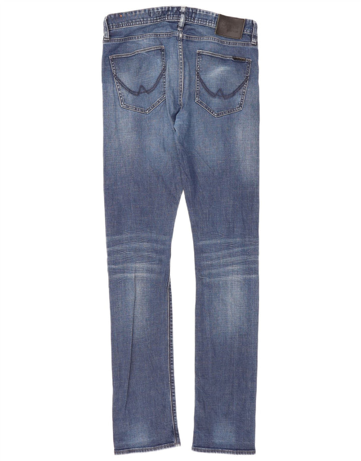 Blugi slim pentru bărbați Superdry W32 L36 Bumbac albastru