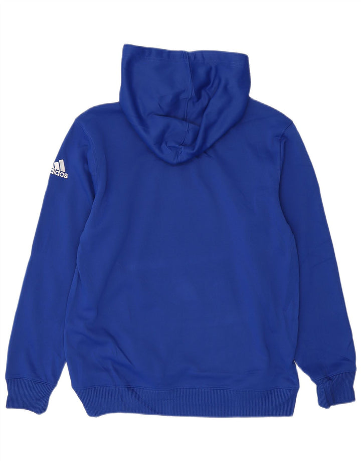 Jumper Adidas Panthers Graphic Hoodie pentru bărbați, poliester albastru mediu