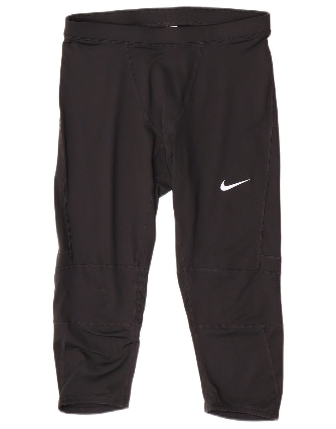 Leggings capri Nike Dri Fit pentru bărbați XL, poliester negru