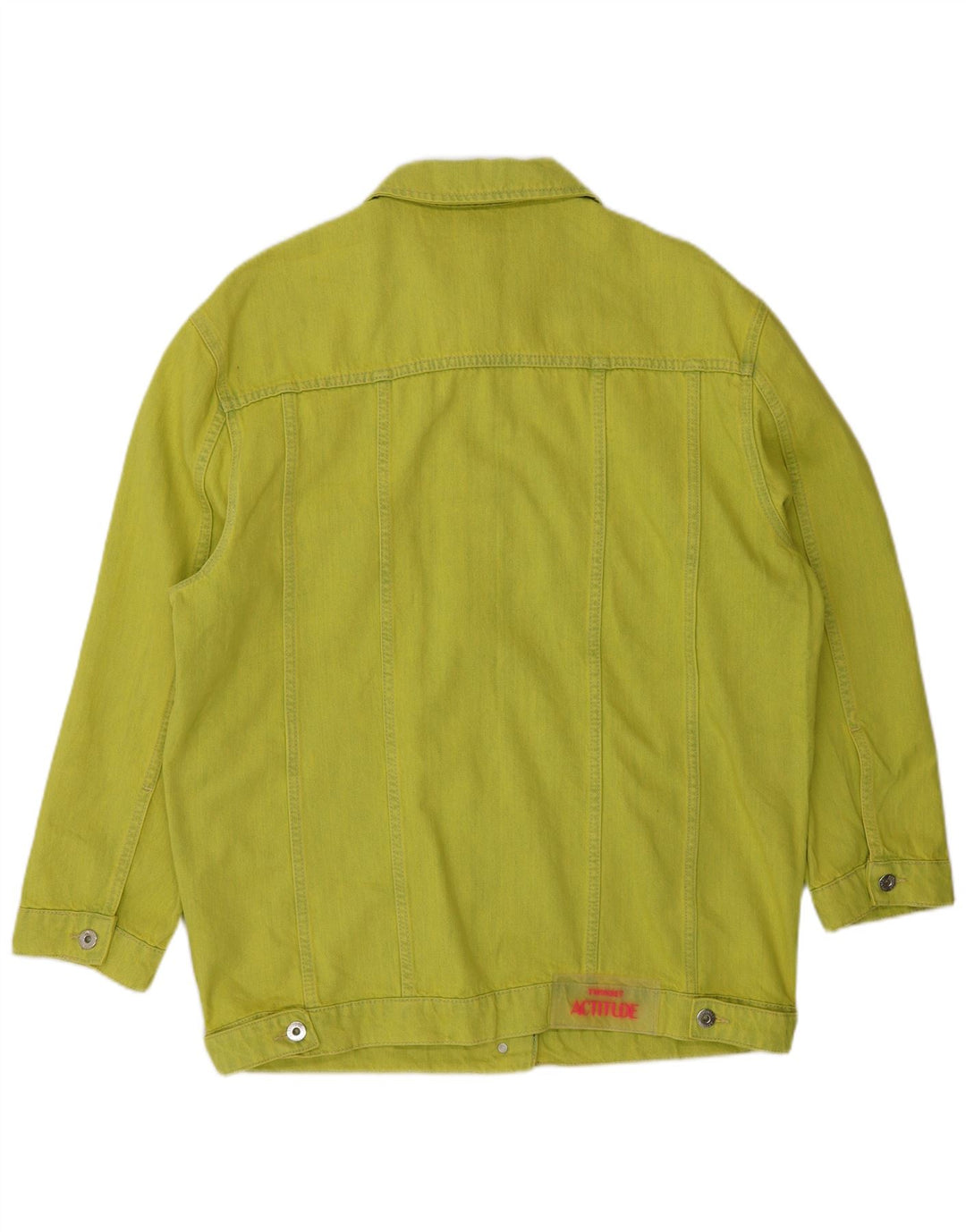 Jachetă de blugi supradimensionată pentru femei TWINSET UK 10 mic, verde, bumbac, modernă