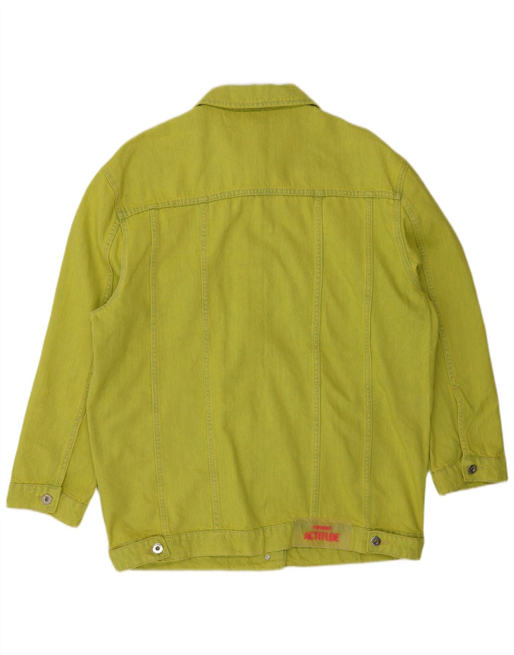 Jachetă de blugi supradimensionată pentru femei TWINSET UK 10 mic, verde, bumbac, modernă