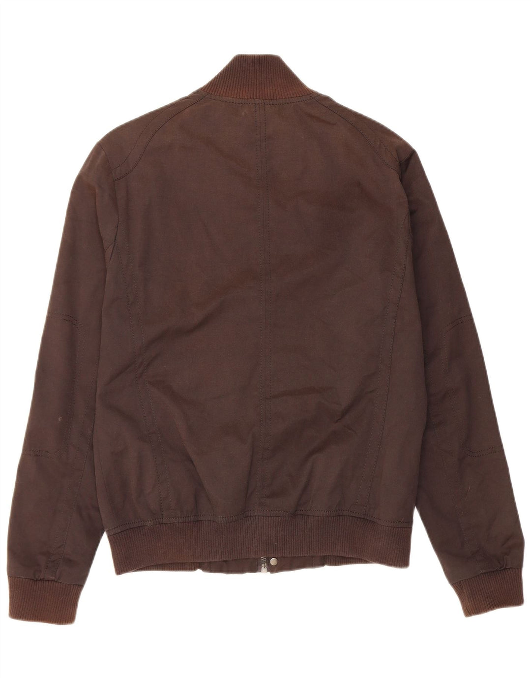 Bomber pentru bărbați Zara UK 40, mare, maro, bumbac