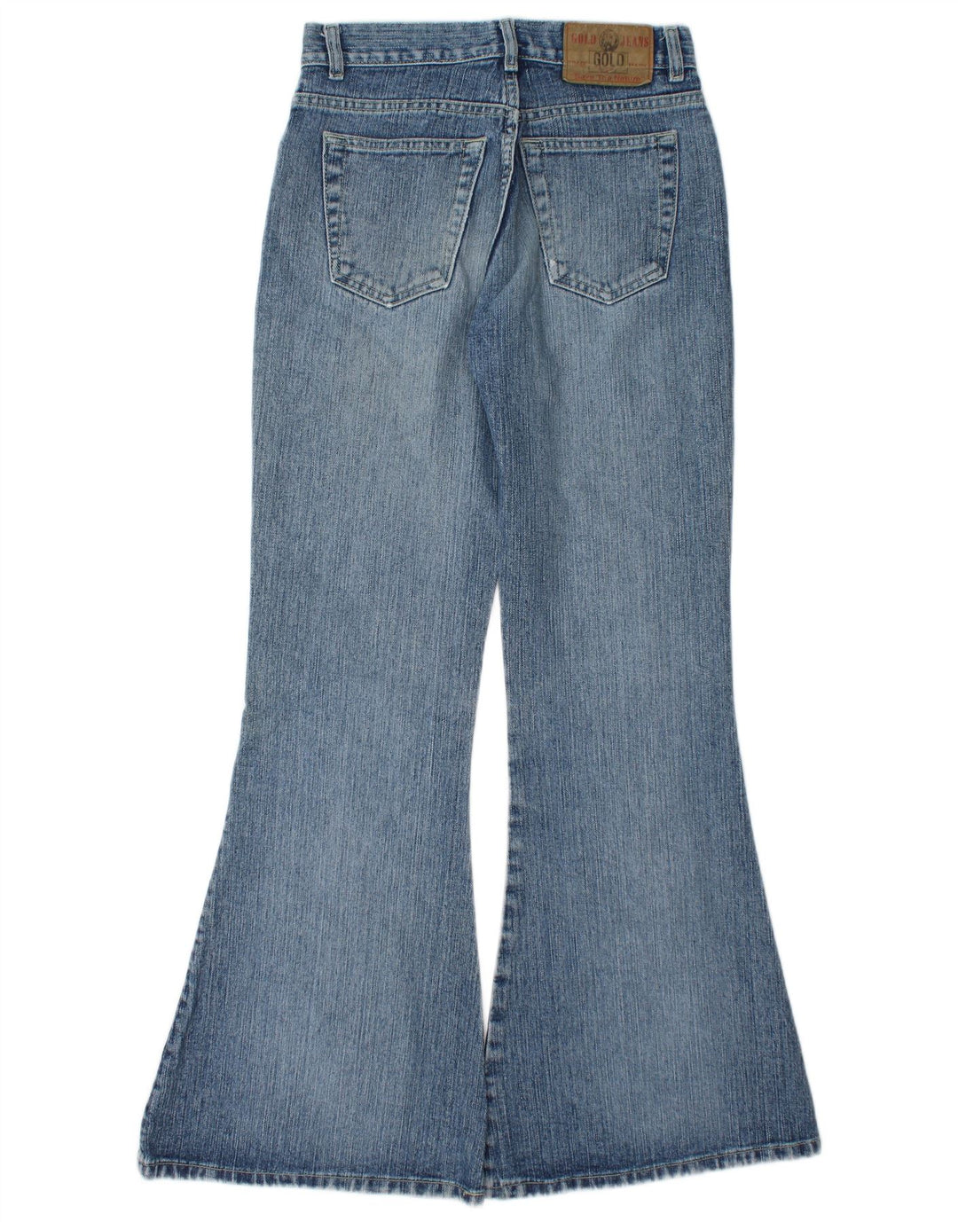 Blugi evazați pentru femei Vintage IT 40 Small W27 L31 Blue