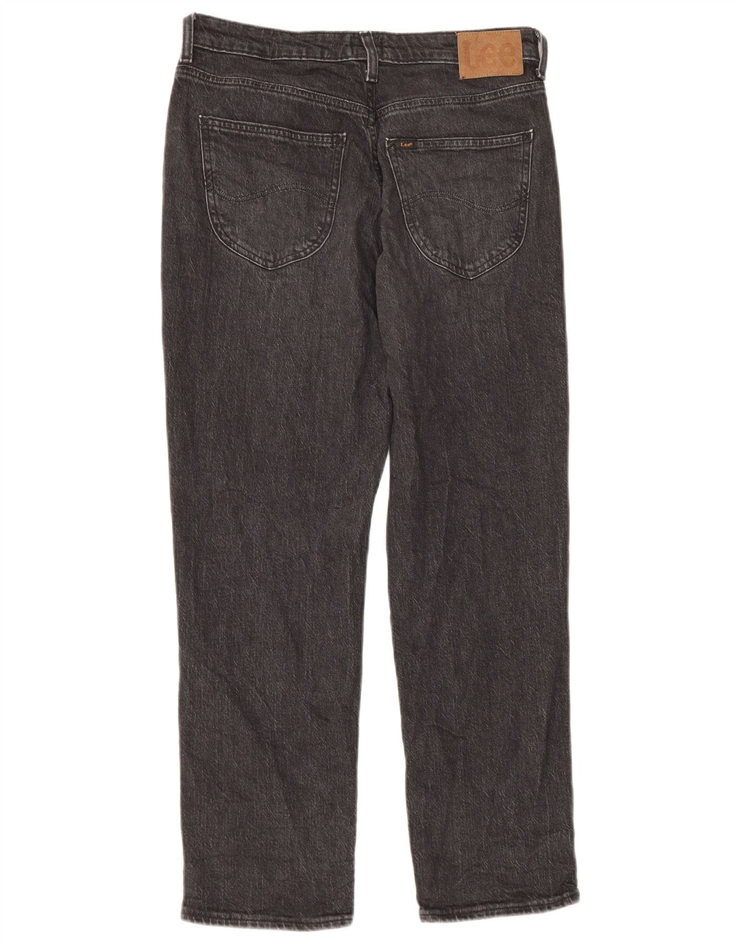 Blugi drepti pentru femei Lee Carol W29 L26 bumbac gri