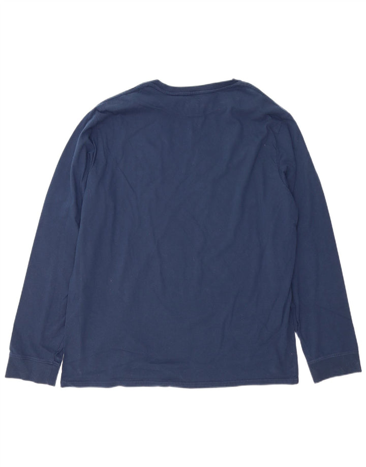 Levi's Top standard pentru bărbați cu mânecă lungă XL, bumbac bleumarin
