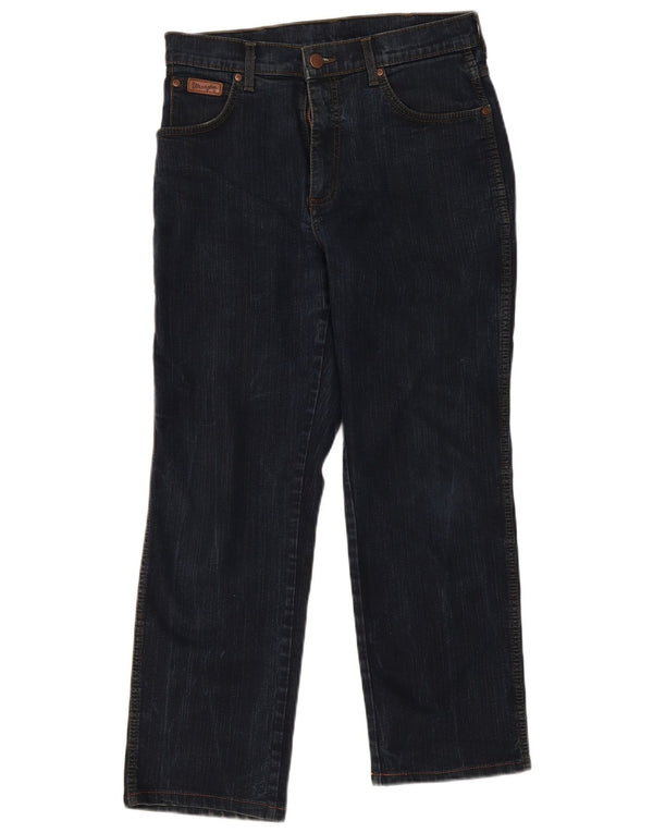 Blugi drepte stretch pentru bărbați Wrangler Texas W31 L30 bumbac bleumarin