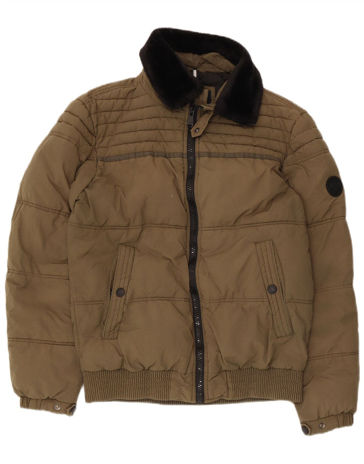 Jachetă căptușită pentru bărbați Joop IT 50 Large Khaki