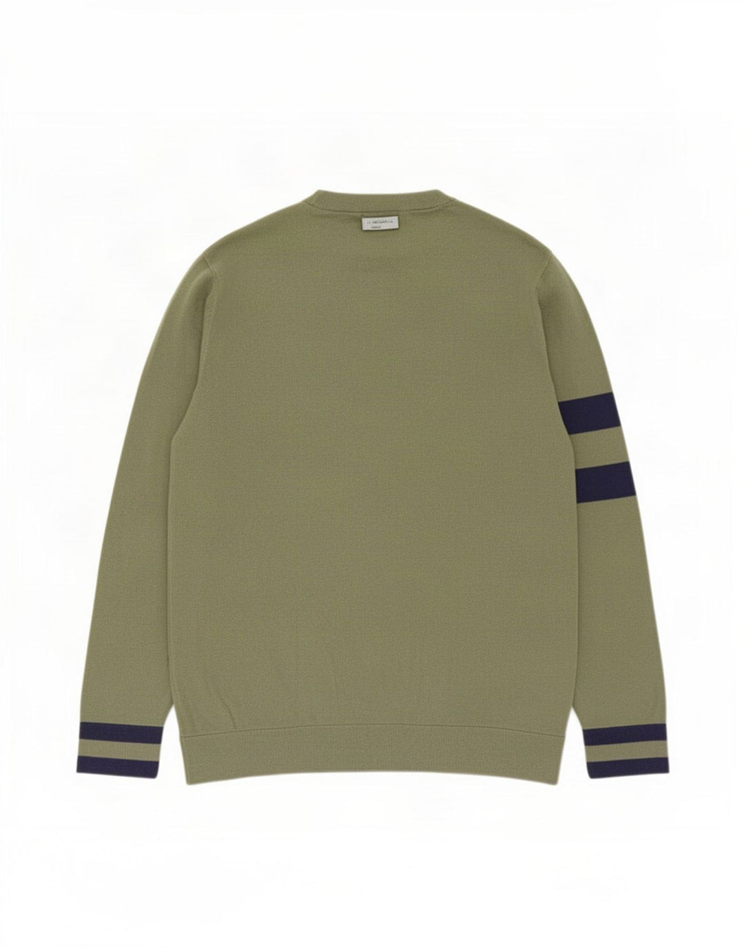 Pulover Puma cu decolteu în V pentru bărbați, verde mediu, color block