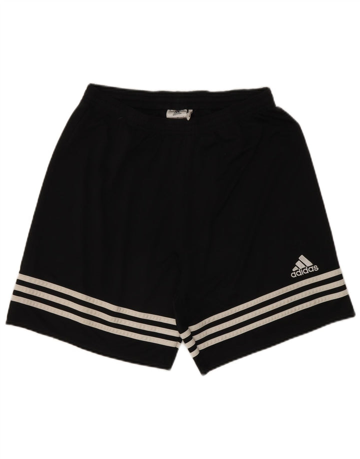 Pantaloni scurți sport pentru bărbați Adidas Climalite, poliester mediu negru