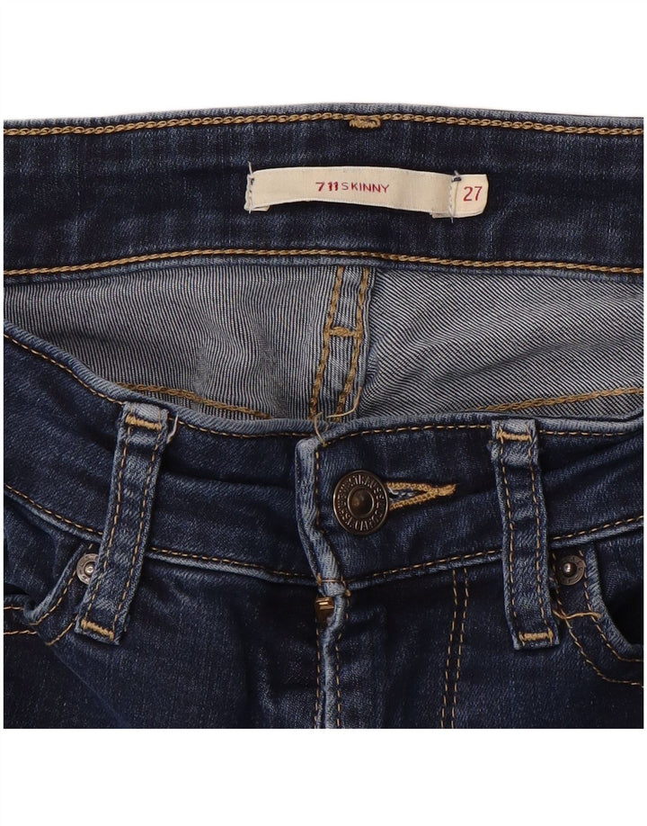 Blugi skinny Levi's 711 pentru femei W27 L26 albastru