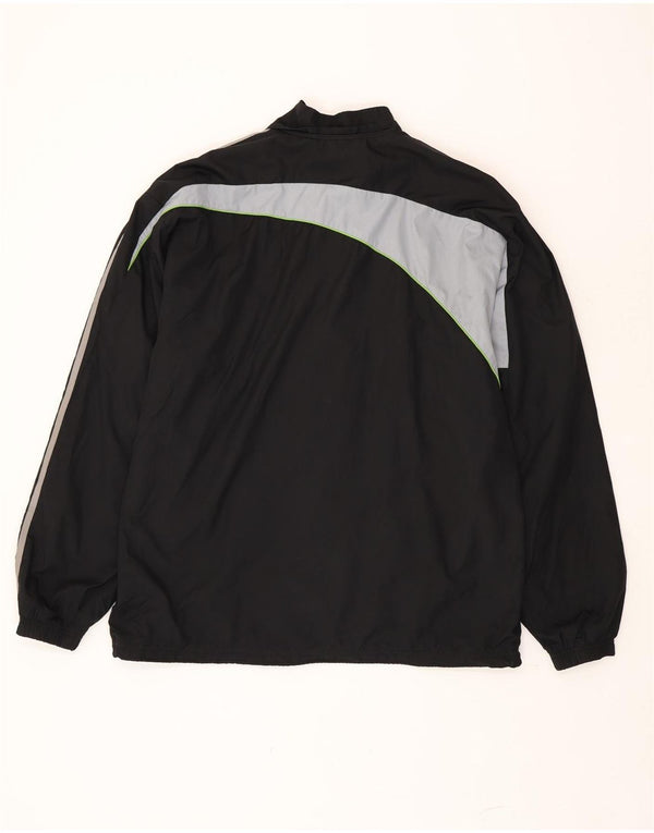 Adidas Mens All Blacks Trening Top Jacket Large Black Colorblock