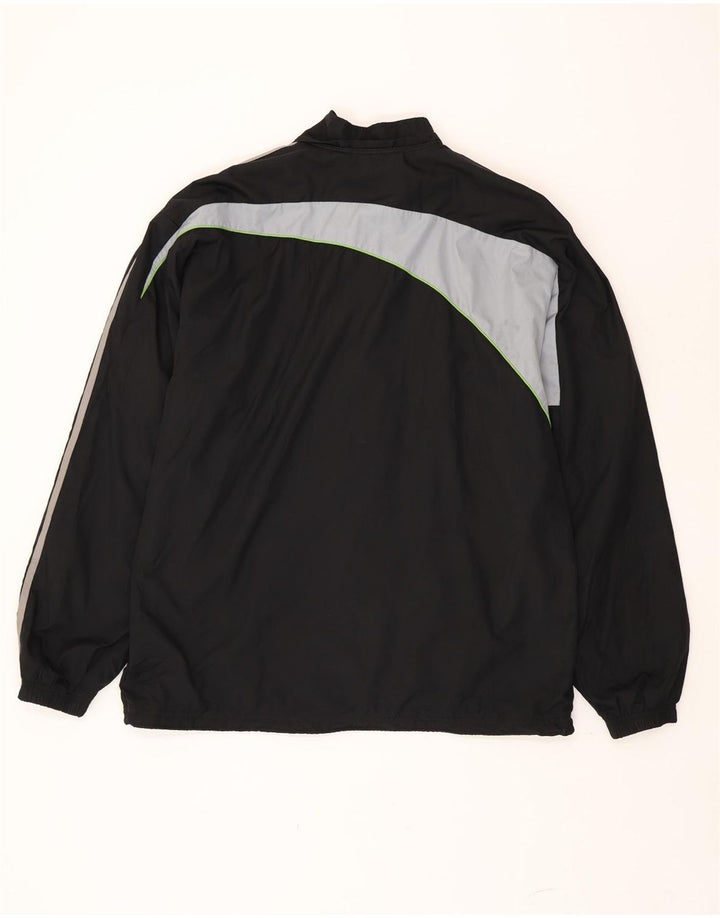 Adidas Mens All Blacks Trening Top Jacket Large Black Colorblock