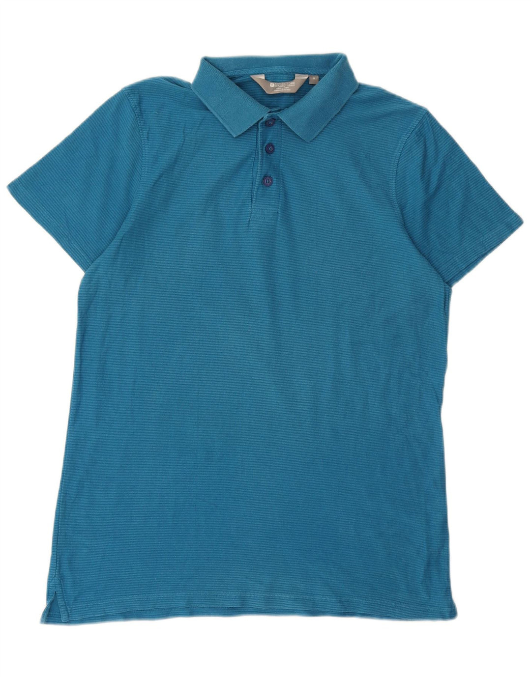 Tricou polo pentru bărbați Mountain Warehouse, bumbac cu dungi albastre medii