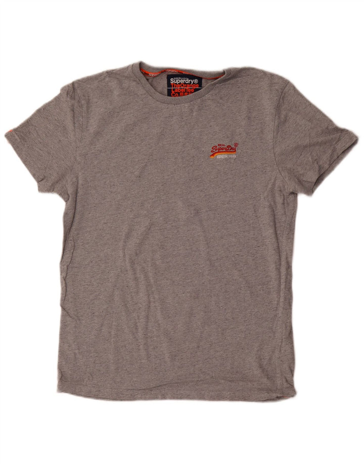 Tricou Superdry pentru bărbați Top mic din bumbac gri