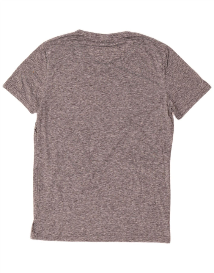 Tricou pentru bărbați Hugo Boss Top Medium Gri Geometric Poliester