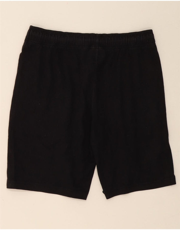 CHAMPION Mens Graphic Sport Shorts Medium  Black Cotton Vintage Champion and Second-Hand Champion from Messina Hembry 