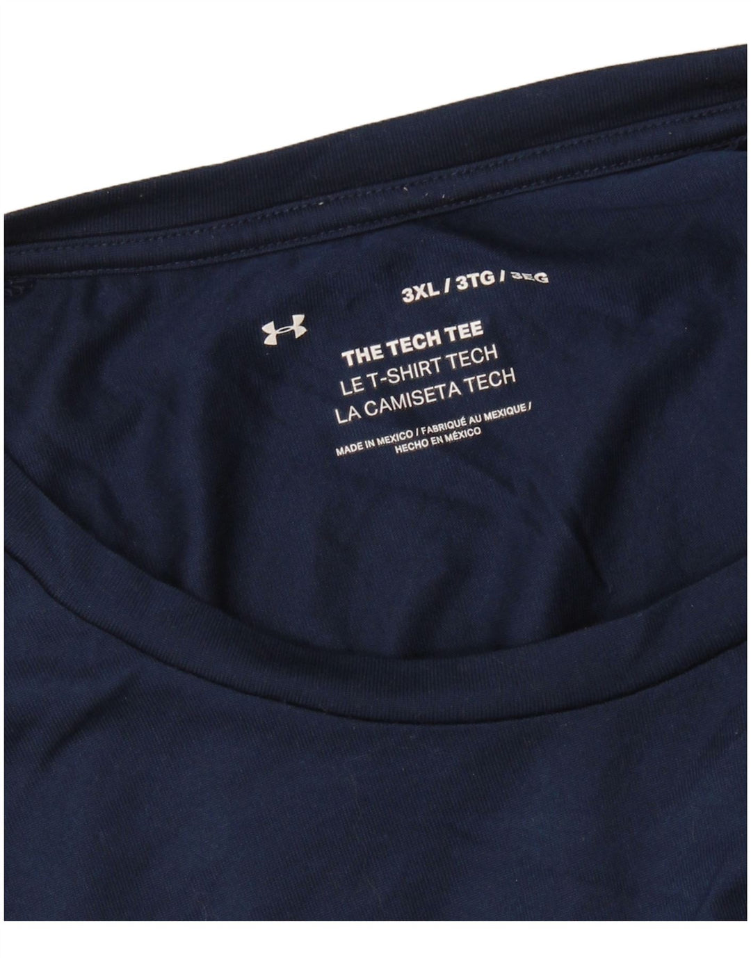Tricou pentru bărbați UNDER ARMOUR Top 3XL Bleumarin