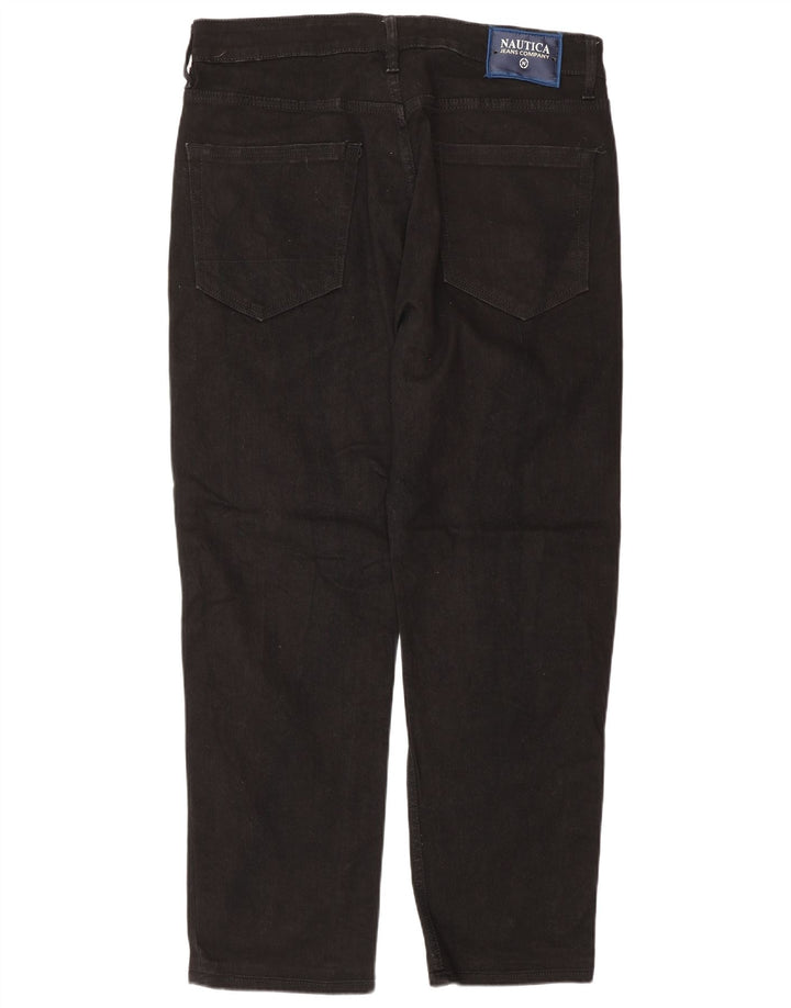 Blugi Bootcut Nautica pentru bărbați W34 L30 bumbac negru
