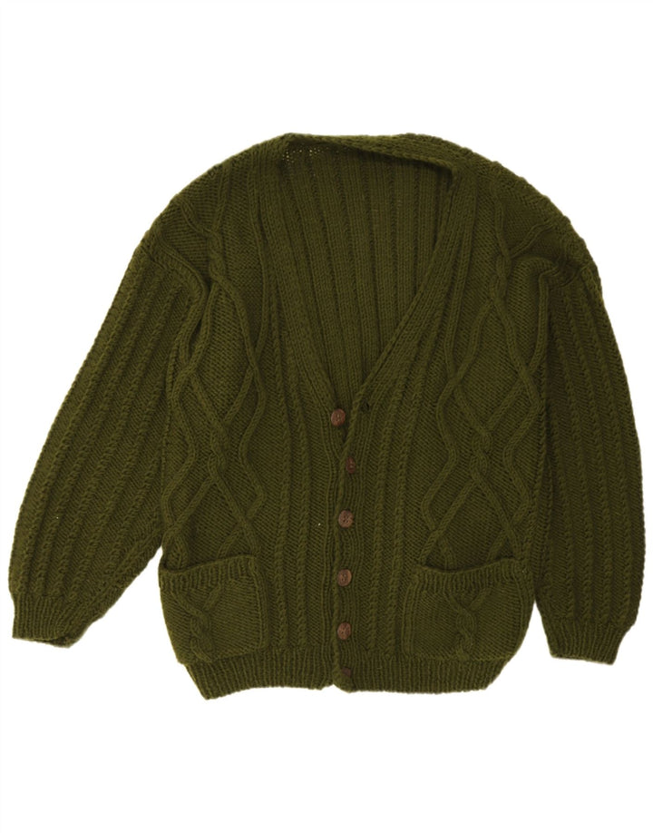 Cardigan Vintage pentru bărbați XL Kaki