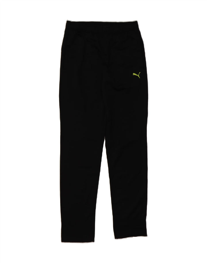 PUMA Mens Tracksuit Trousers Small  Black Polyester Vintage Puma and Second-Hand Puma from Messina Hembry 