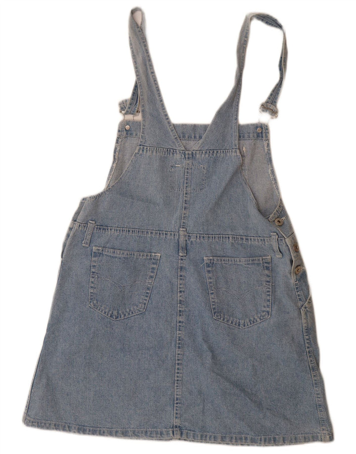 Fusta Denim Salopeta Fete VINTAGE 15-16 Ani W34 Albastru