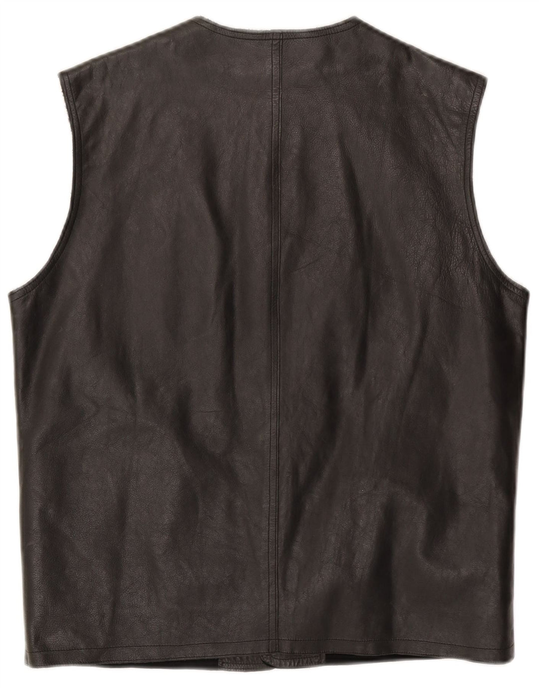 Gilet din piele pentru bărbați Arsenal UK 38 Medium Black